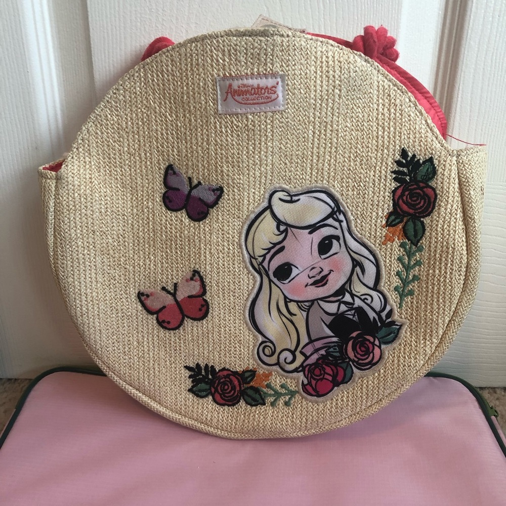 Disney Animators’ Collection Aurora Sleeping Beauty Straw Tote